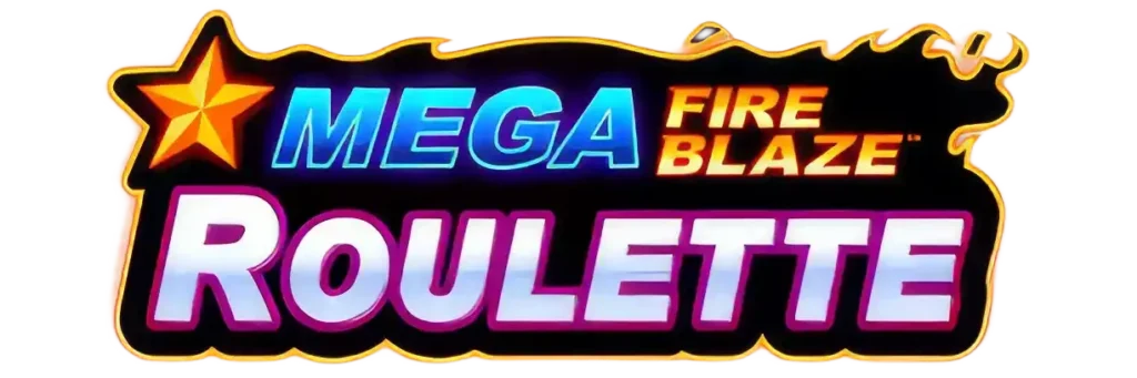 mega fire blaze roulette live logo