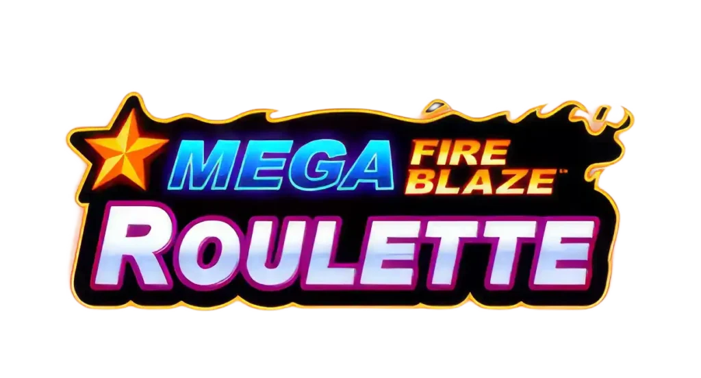 mega fire blaze roulette live logo